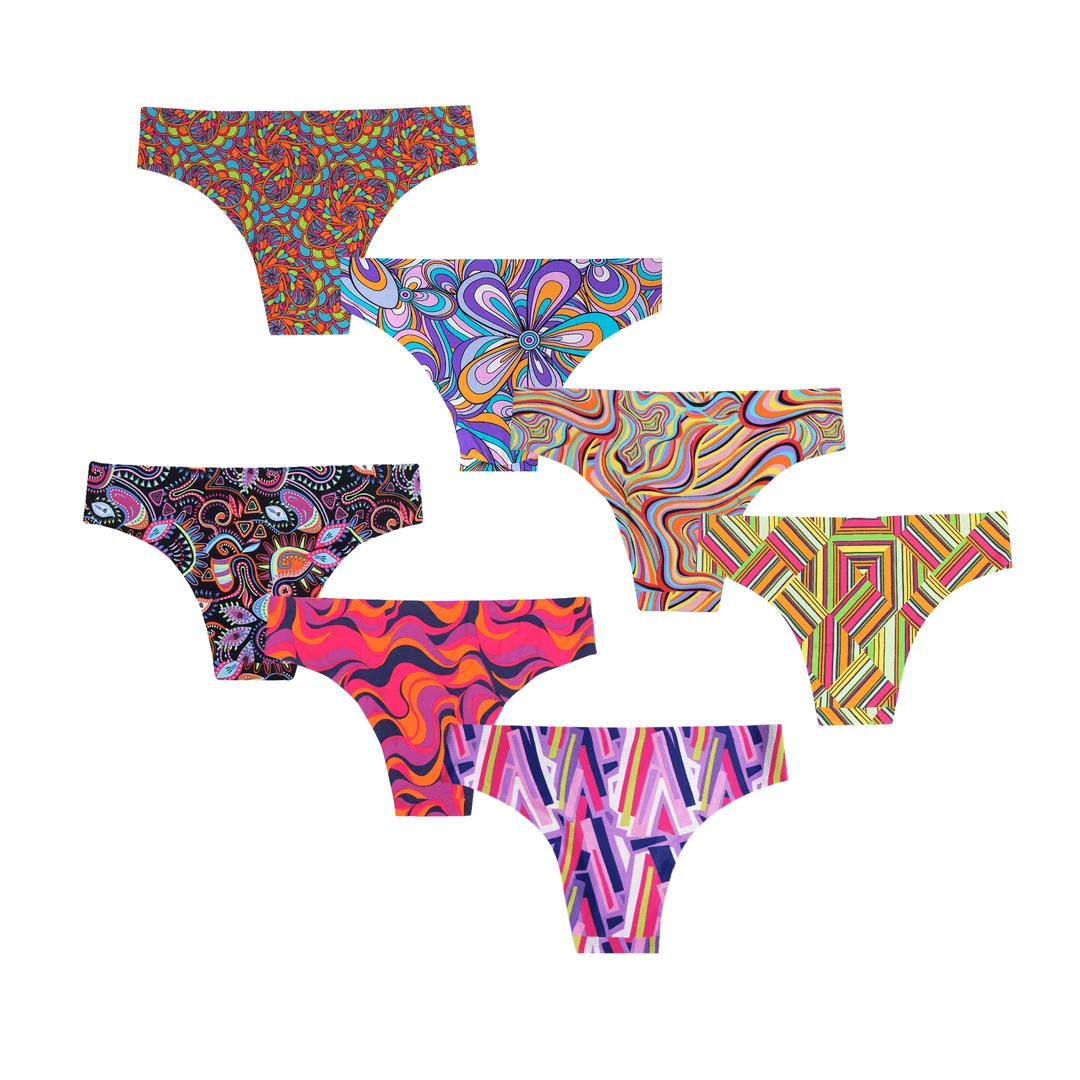 Hot Sale 😍 OddBalls ☀️ Summer Sale | Cocktail Bundle - Ladies Seamless Briefs 7 Pack Bundle 😉 4 OddBalls Summer Sale | Cocktail Bundle - Ladies Seamless Briefs 7 Pack Bundle