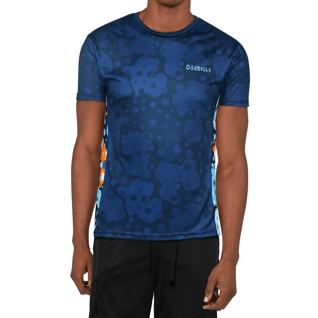 Cheapest 🥰 OddBalls Space Balls - Tech Fit - Mens Training T-Shirt Sportswear 🤩 5 OddBalls Space Balls - Tech Fit - Mens Training T-Shirt Sportswear