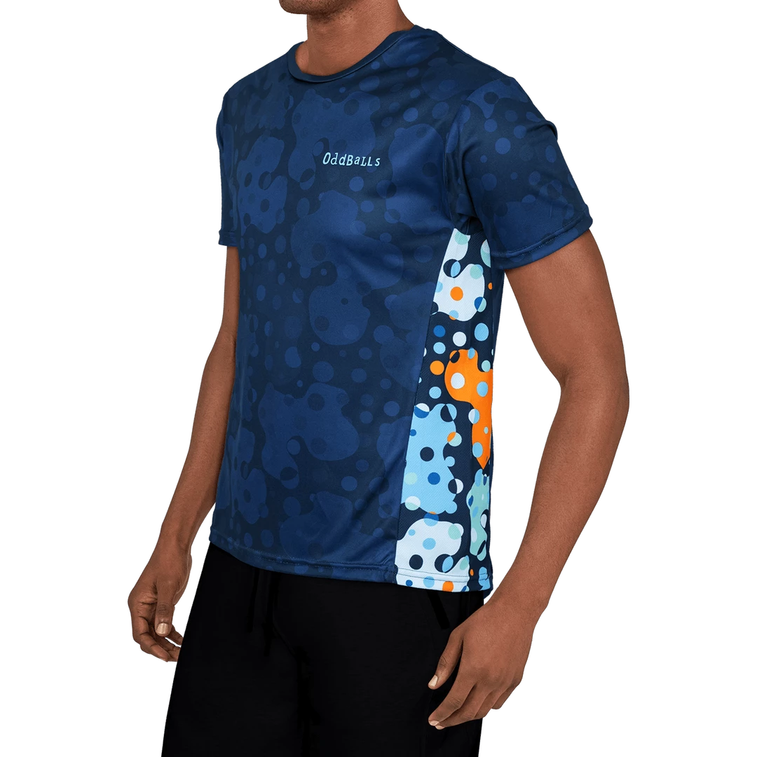 Cheapest 🥰 OddBalls Space Balls - Tech Fit - Mens Training T-Shirt Sportswear 🤩 3 OddBalls Space Balls - Tech Fit - Mens Training T-Shirt Sportswear