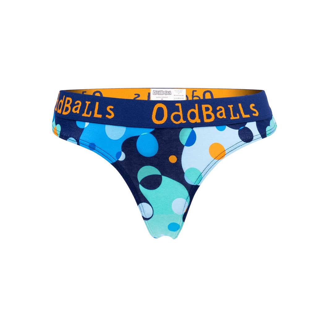 Brand new ๐ OddBalls Space Balls - Teen ๐ง Girls Thong ๐งจ 4 OddBalls Space Balls - Teen Girls Thong