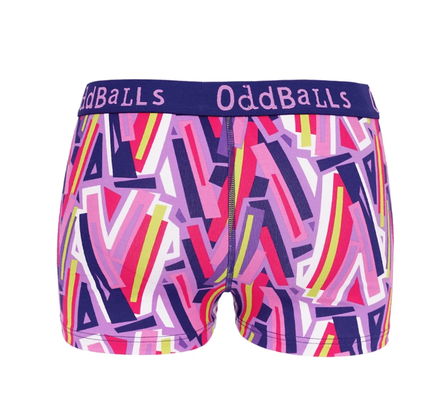 Best Sale ๐ OddBalls Stack Attack - Teen ๐ง Girls Boxers โค๏ธ 4 OddBalls Stack Attack - Teen Girls Boxers