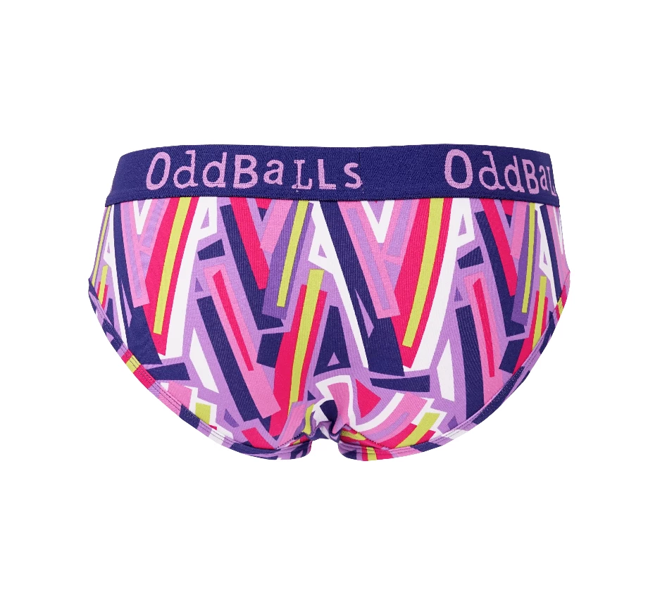 Best Pirce 💯 OddBalls Stack Attack - Teen 👧 Girls Briefs 🛒 4 OddBalls Stack Attack - Teen Girls Briefs