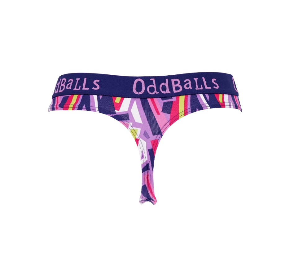 Discount ⭐ OddBalls Stack Attack - Ladies 🩴 Thongs 🤩 3 OddBalls Stack Attack - Ladies Thongs