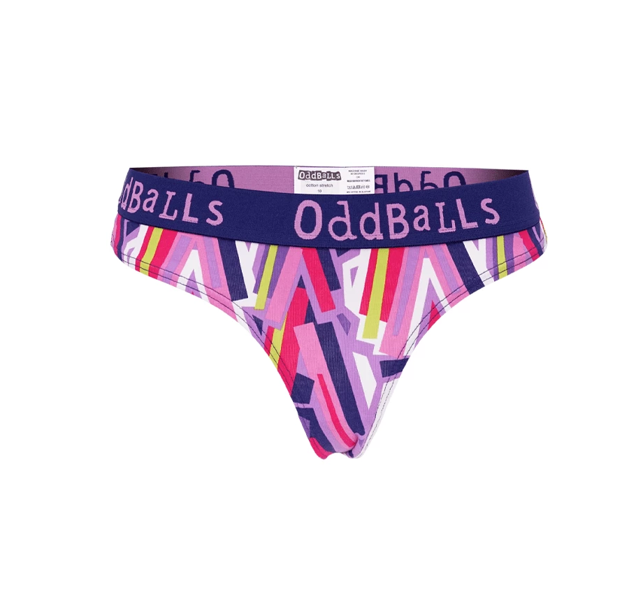 Discount ⭐ OddBalls Stack Attack - Ladies 🩴 Thongs 🤩 4 OddBalls Stack Attack - Ladies Thongs