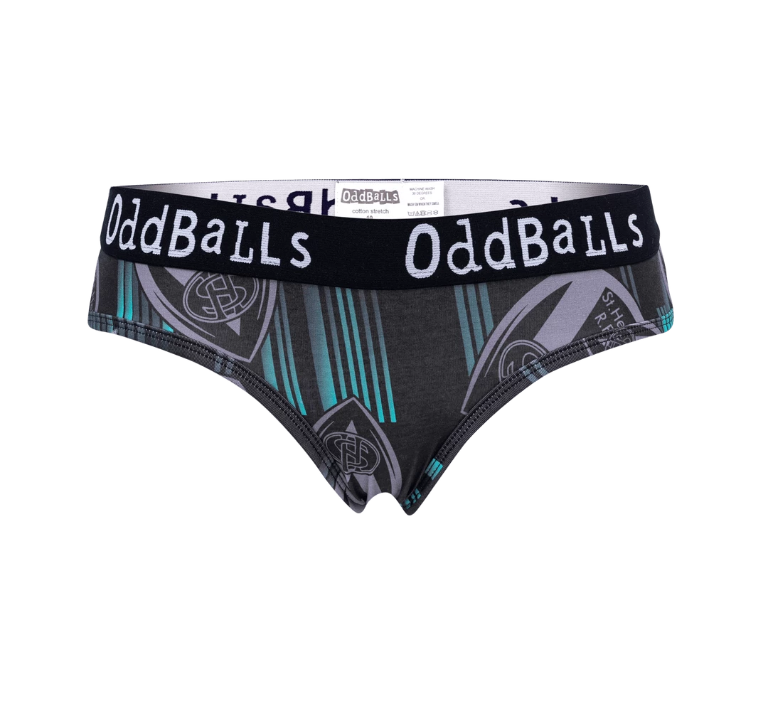 Cheapest π OddBalls St Helens - Black | Green | Grey - Ladies Briefs π 3 OddBalls St Helens - Black | Green | Grey - Ladies Briefs