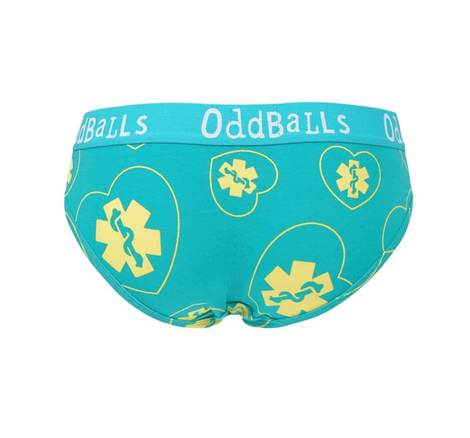 Best reviews of 👏 OddBalls The Ambulance Staff Charity - Ladies Briefs 💯 4 OddBalls The Ambulance Staff Charity - Ladies Briefs