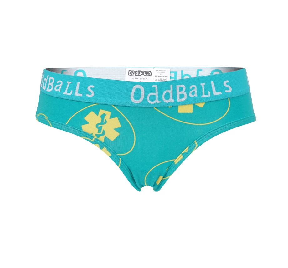 Best reviews of 👏 OddBalls The Ambulance Staff Charity - Ladies Briefs 💯 3 OddBalls The Ambulance Staff Charity - Ladies Briefs