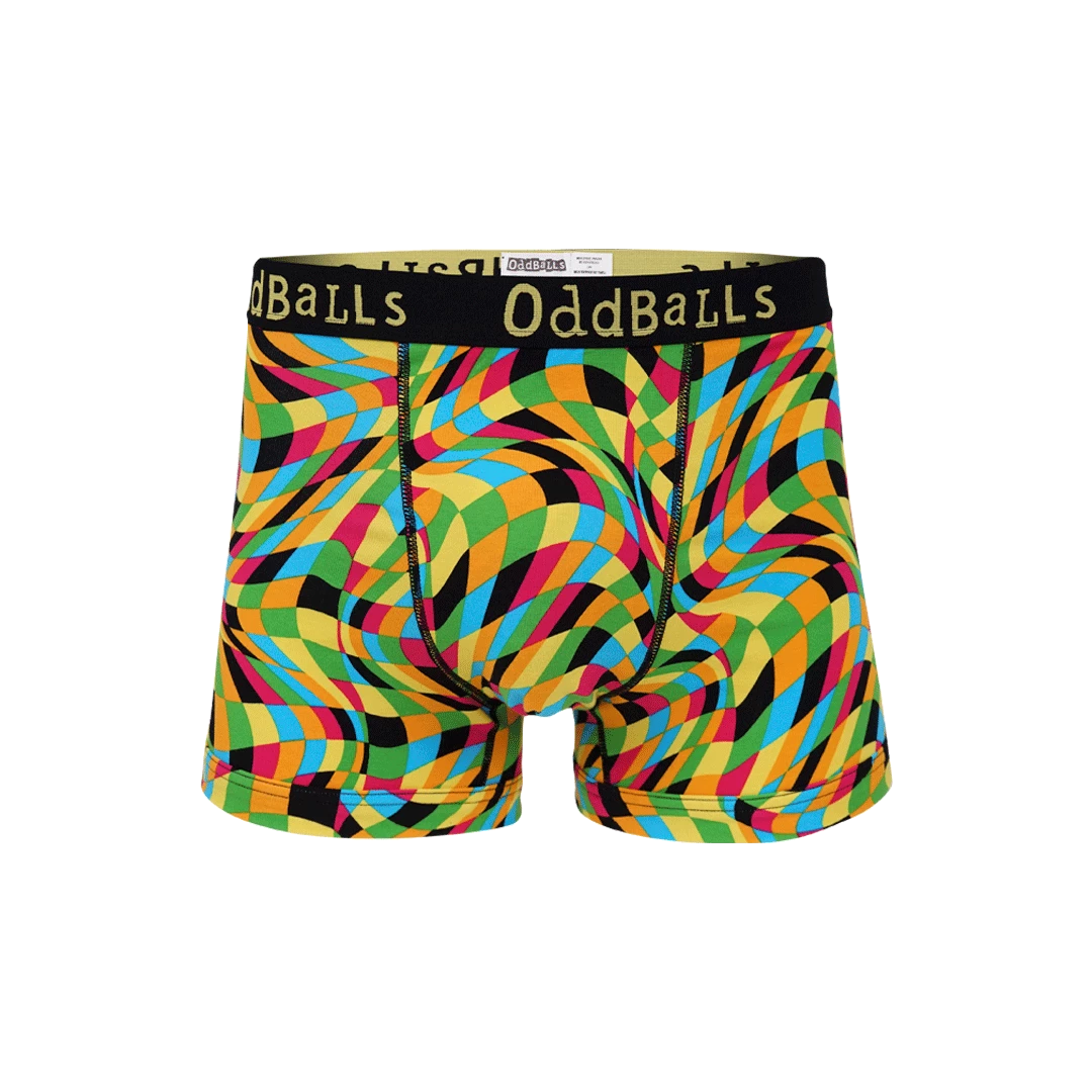 Best Pirce 🤩 OddBalls The Fresh Bundle - Mens Boxer Shorts 4 Pack Bundle 😀 7 OddBalls The Fresh Bundle - Mens Boxer Shorts 4 Pack Bundle