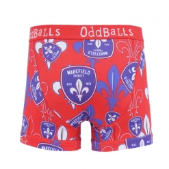 OddBalls Wakefield Trinity - Red - Mens Boxer Shorts
