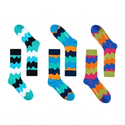 OddBalls Socks Waves Bundle - 3 Pack Sock Bundle