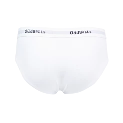 OddBalls White & Black - Mens Briefs