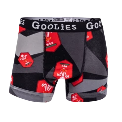 OddBalls Boys Boxer Shorts (Kids) Welsh Rugby Union - Away - Kids Boxer Shorts - Goolies