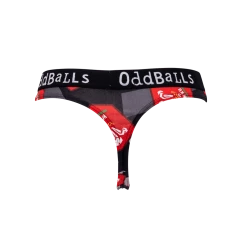 OddBalls Teen Girls Thongs Welsh Rugby Union - Away - Teen Girls Thong