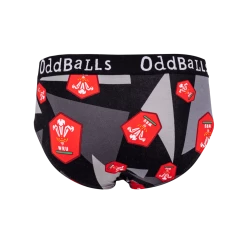 OddBalls Welsh Rugby Union - Away - Teen Boys Briefs
