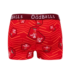 Deals ๐ OddBalls Teen ๐ง Girls Boxer Shorts Welsh Rugby Union - Home - Teen ๐ง Girls Boxers โญ 7 OddBalls Teen Girls Boxer Shorts Welsh Rugby Union - Home - Teen Girls Boxers