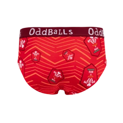 OddBalls Welsh Rugby Union - Home - Mens Briefs