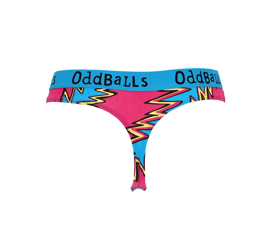 Buy 🤩 OddBalls Teen 👧 Girls 🩴 Thongs Zap - Teen 👧 Girls Thong ✨ 3 OddBalls Teen Girls Thongs Zap - Teen Girls Thong
