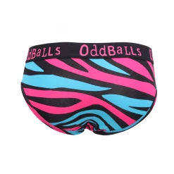 OddBalls Zebra - Teen Girls Briefs