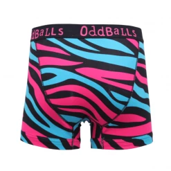 OddBalls Zebra - Teen Boys Boxer Shorts