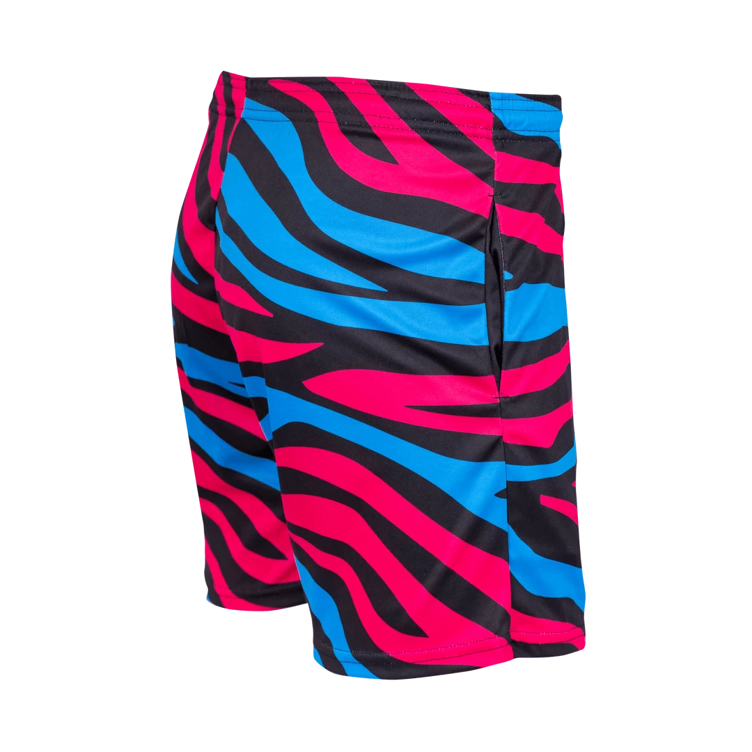 Best Pirce 🧨 OddBalls Sportswear Zebra - Adventurous - Mens Sport Shorts 🥰 4 OddBalls Sportswear Zebra - Adventurous - Mens Sport Shorts
