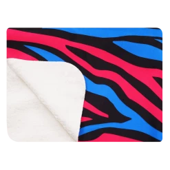 OddBalls Zebra - Luxury Sherpa Fleece Blanket