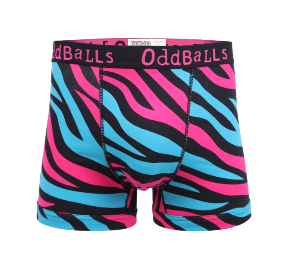 New β OddBalls Zebra - Mens Boxer Shorts π 3 OddBalls Zebra - Mens Boxer Shorts