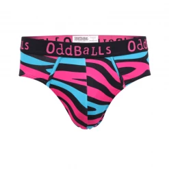 OddBalls Zebra - Teen Boys Briefs