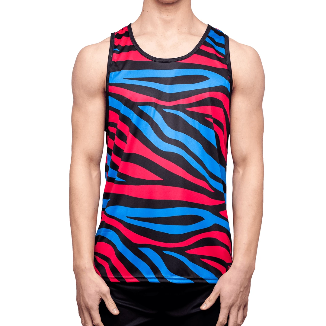 Coupon 🌟 OddBalls Zebra - Adventurous - Running Vest Sportswear 😍 3 OddBalls Zebra - Adventurous - Running Vest Sportswear