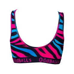 OddBalls Zebra - Teen Girls Bralette