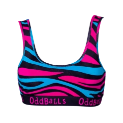 OddBalls Zebra - Teen Girls Bralette