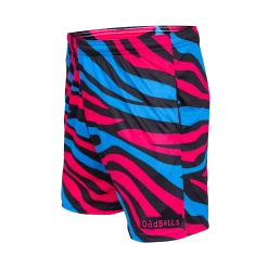 OddBalls Sportswear Zebra - Adventurous - Mens Sport Shorts