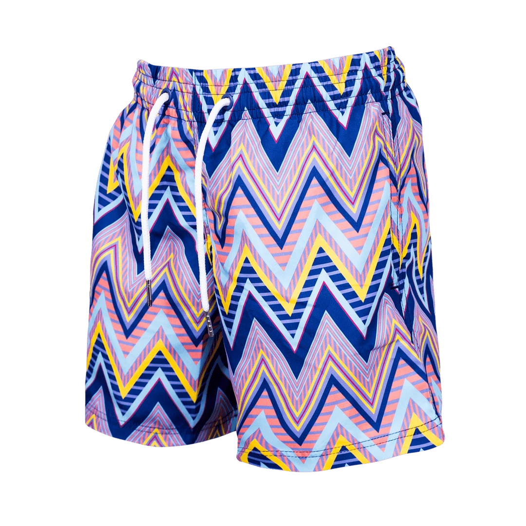 New 👍 OddBalls ☀️ Summer Shop ZiggZagg - Kids Swim Shorts 👍 3 OddBalls Summer Shop ZiggZagg - Kids Swim Shorts