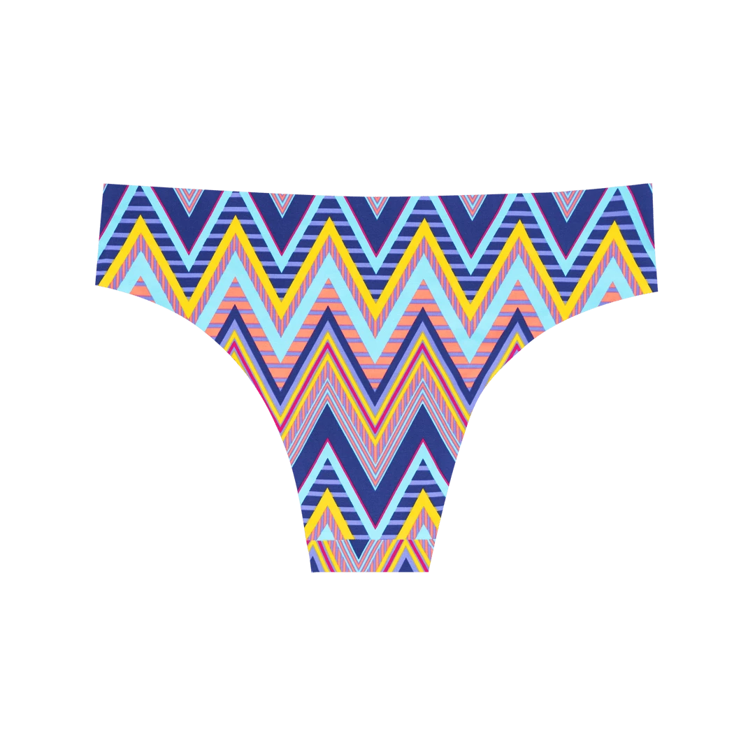 Hot Sale 💯 OddBalls ZiggZagg - Teen 👧 Girls Seamless Brazilian Briefs 🛒 4 OddBalls ZiggZagg - Teen Girls Seamless Brazilian Briefs