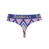 Outlet 🤩 OddBalls ZiggZagg - Ladies Thong 🩴 Thongs 😀 1 OddBalls ZiggZagg - Ladies Thong Thongs