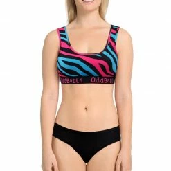 OddBalls Zebra - Ladies Bralette Bralettes