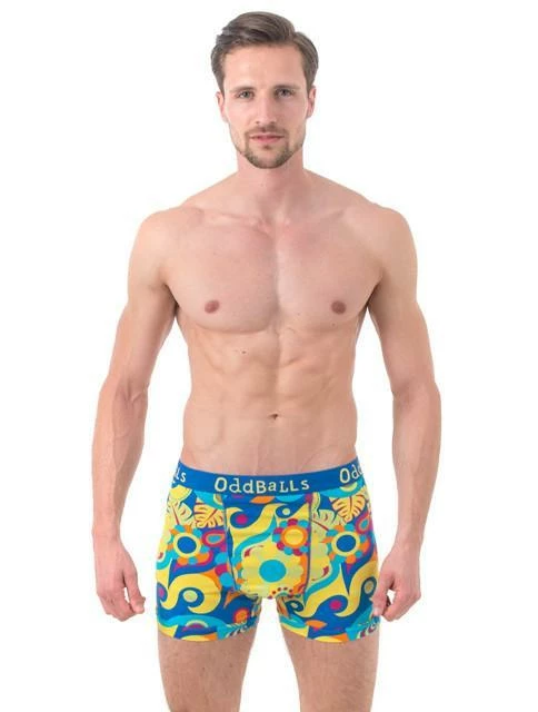 Discount ✔️ OddBalls Hippy Jungle - Teen Boys Boxer Shorts 👏 7 OddBalls Hippy Jungle - Teen Boys Boxer Shorts