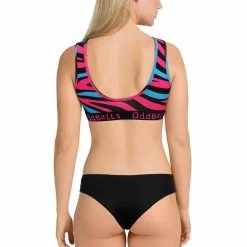 OddBalls Zebra - Ladies Bralette Bralettes