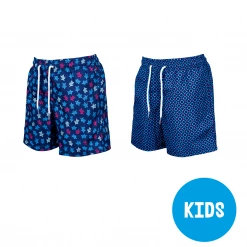 OddBalls Summer Shop Turtles & Abstract - Kids Swim Shorts Bundle